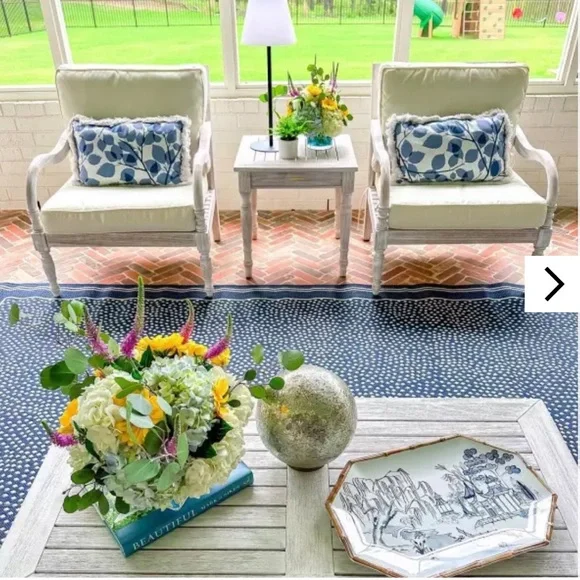 NWT Ballard Design Bamboo Melamine Platter - Picture 3 of 6